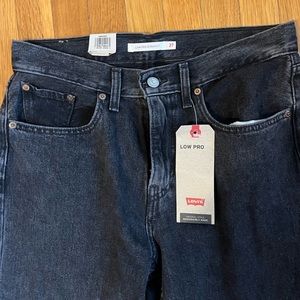 Levi’s low pro straight jeans